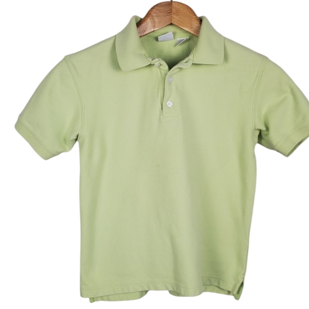 Talbots Kids Green Polo Shirt. Youth 12. #305